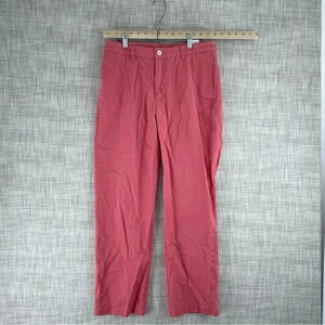 Vineyard Vines pants Mens Size 32x30 coral pink stained hem 3236